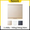 Bộ 1 công tắc 1 chiều Panasonic Trắng/Vàng/Xám